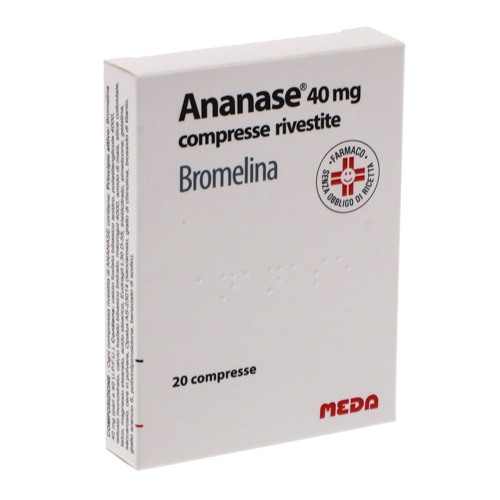 Ananase 40 mg - 20 compresse-image